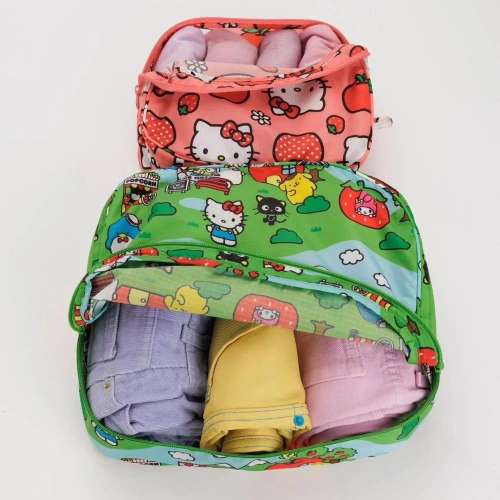 NWT Baggu Packing Cube Set - Hello Kitty & Friends - Picture 6 of 9